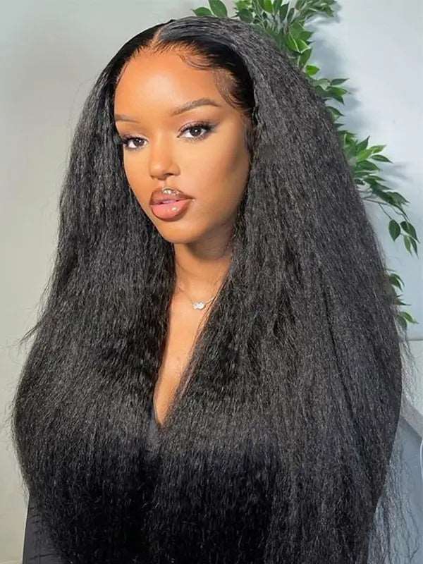 Undetectable HD Lace 5x5 13x4 Kinky Straight Virgin Hair Wig