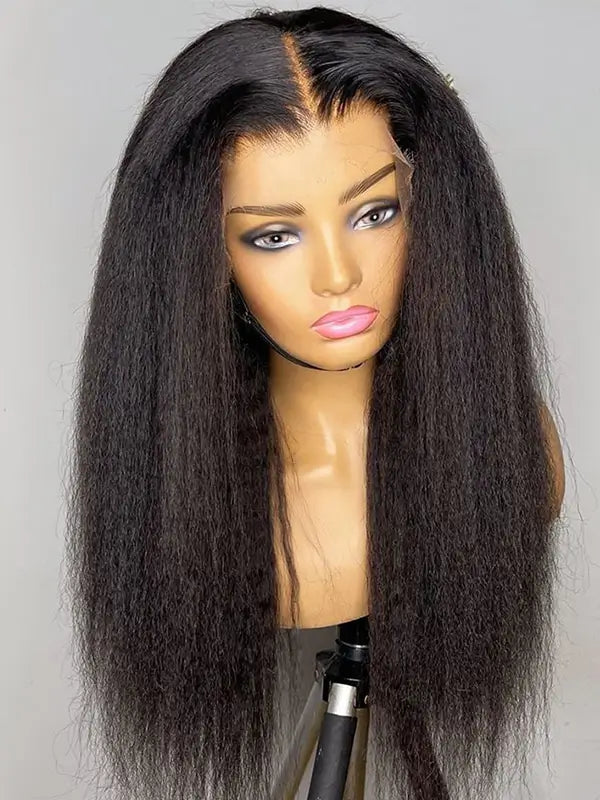 Undetectable HD Lace 5x5 13x4 Kinky Straight Virgin Hair Wig