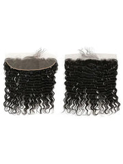 2/3/4 Bundles With 13*4 13*6 Frontal Deep Wavy Virgin Hair