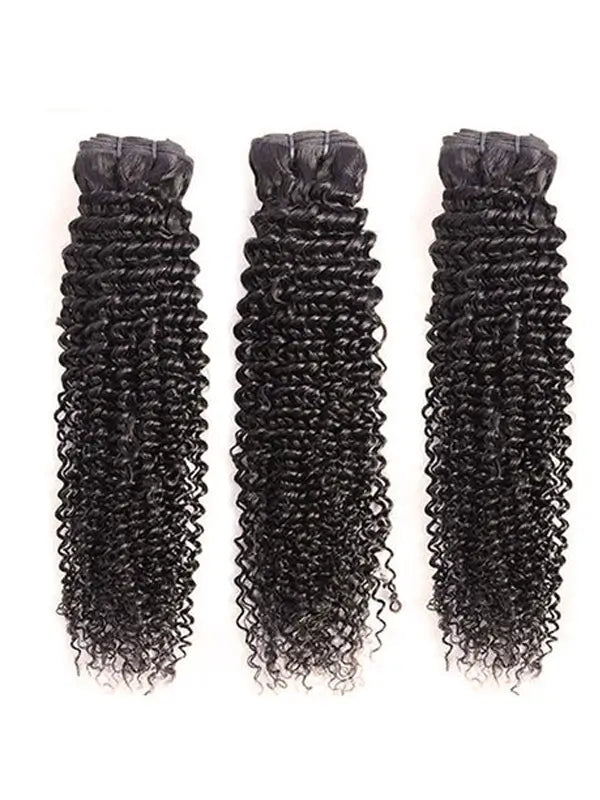 2/3/4 Bundles With 13*4 Frontal Kinky Curly Virgin Hair