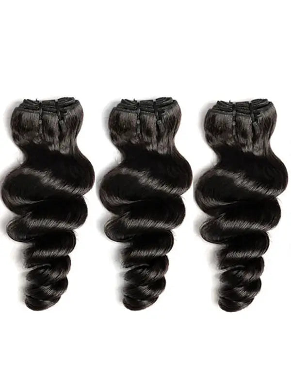 2/3/4 Bundles With 13*4 Frontal Loose Wave Virgin Hair