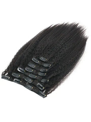 Seamless Clip In Hair Extension Kinky Straight Virgin Human Hair