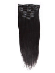 Seamless Clip In Hair Extension Straight Virgin Human Hair