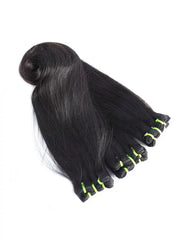 3pcs Double Drawn Funmi Hair Curvy Straight