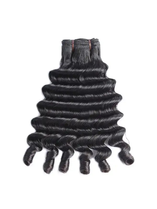 3pcs Double Drawn Funmi Hair Deep Curl