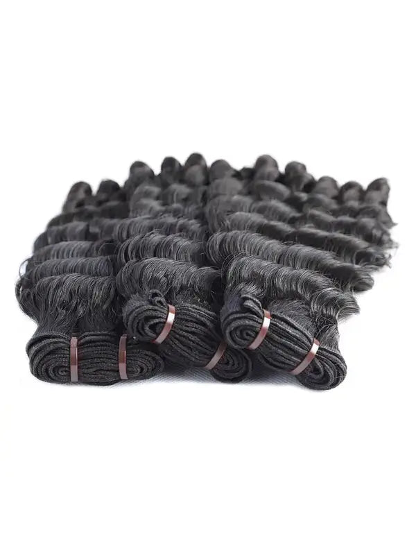 3pcs Double Drawn Funmi Hair Deep Curl