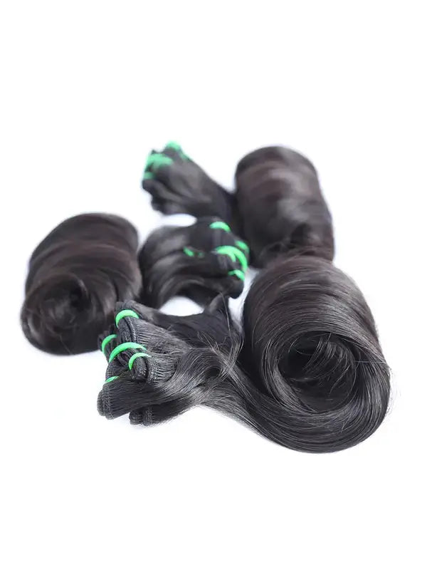 3pcs Double Drawn Funmi Hair Egg Curl