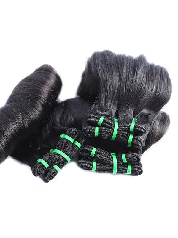 3pcs Double Drawn Funmi Hair Egg Curl