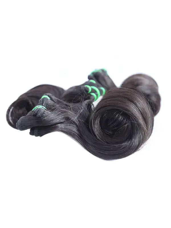 3pcs Double Drawn Funmi Hair Egg Curl