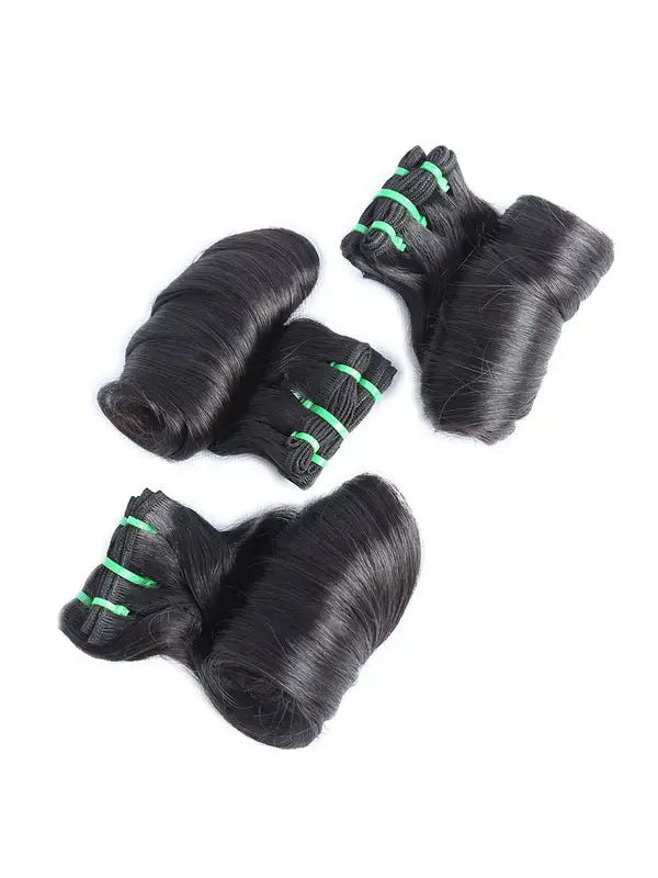 3pcs Double Drawn Funmi Hair Egg Curl