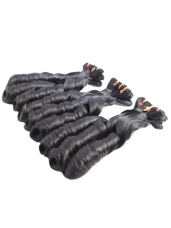 3pcs Double Drawn Funmi Hair Spring Curl