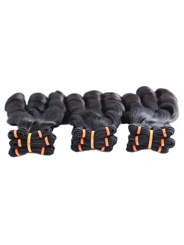 3pcs Double Drawn Funmi Hair Spring Curl