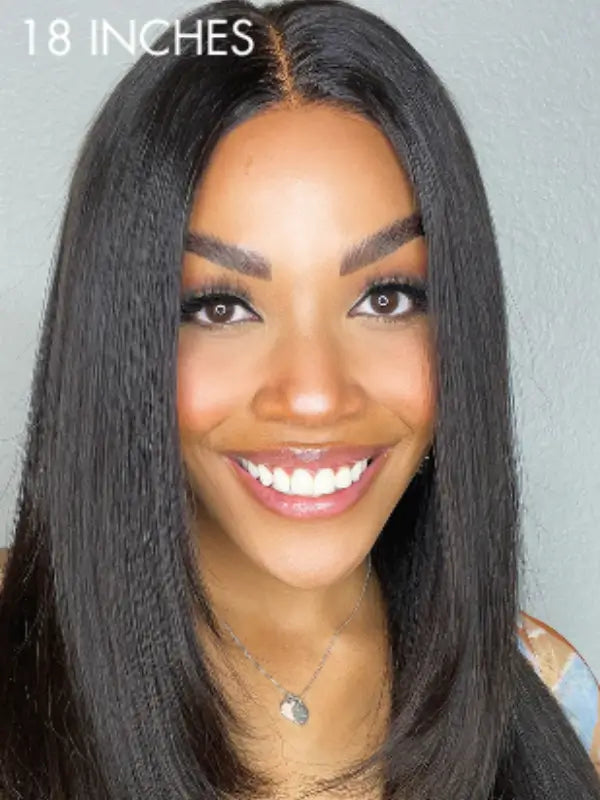 Layered Cut Straight 5x5 Lace Closure Virgin Human Wig