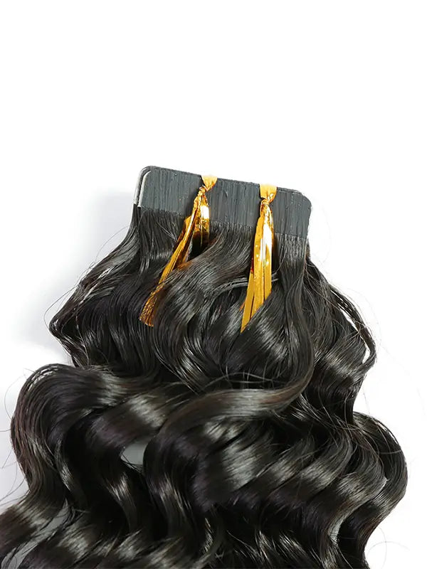 Tape In Hair Extensions Deep Curl Hair