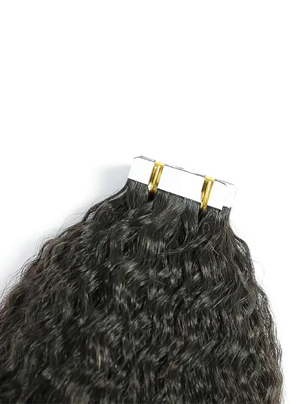 Tape In Hair Extensions Kinky Straight Hair